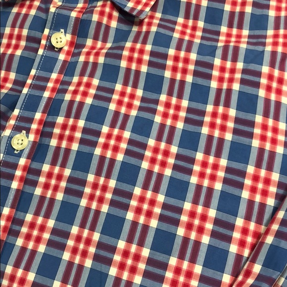 Jeremy argyle button down shirt red white blue - Picture 6 of 8